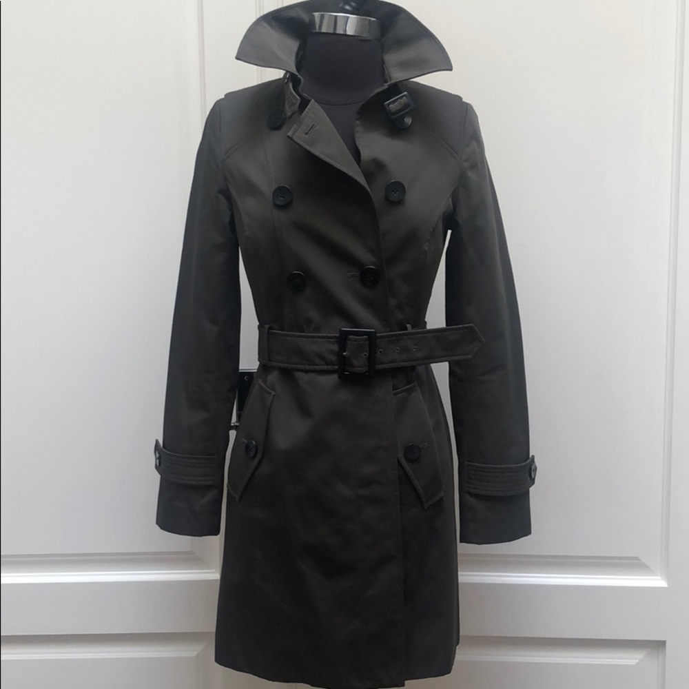 Soia & Kyo olive trench coat